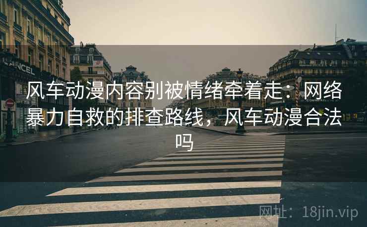 风车动漫内容别被情绪牵着走：网络暴力自救的排查路线，风车动漫合法吗