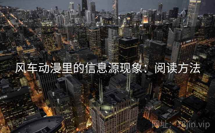 风车动漫里的信息源现象：阅读方法