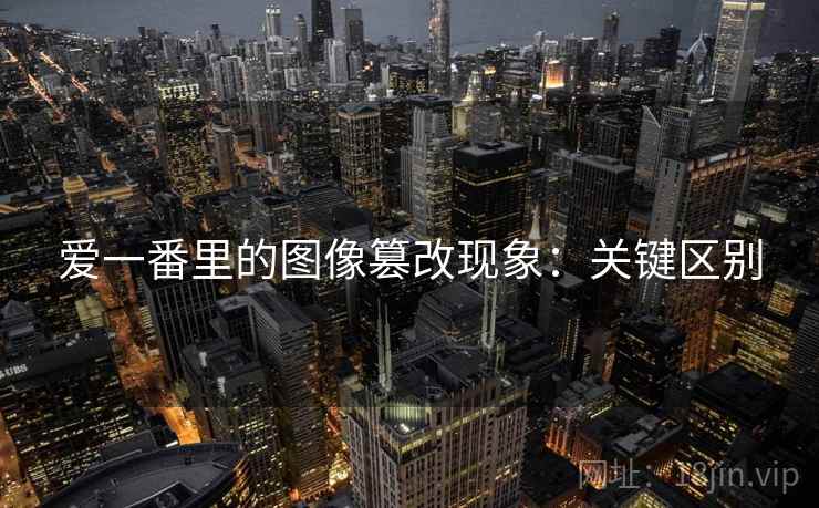 爱一番里的图像篡改现象:关键区别 爱一番里的图像篡改现象:关键区别